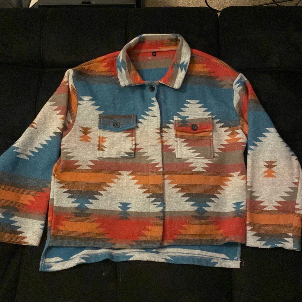 Colorful Patterned Jacket